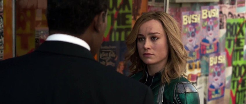 nick fury incontra karol danvers-captain marvel