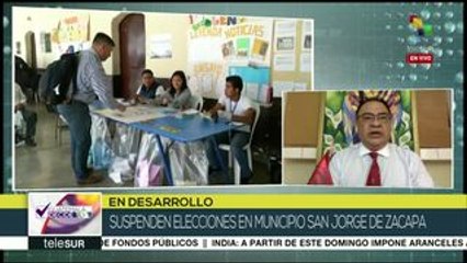 Скачать видео: Berganza: Tensa calma en elección pero guatemaltecos defienden el voto