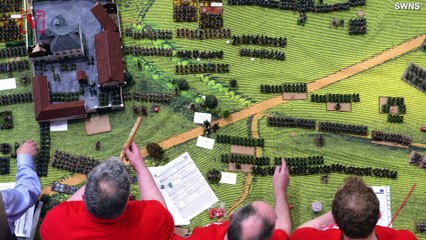 War Games! 20,000 Miniature Figures Recreate Battle of Waterloo for Charity Event