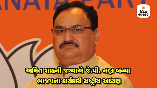 અમિત શાહની જગ્યાએ જે.પી. નડ્ડા બન્યા ભાજપના કાર્યકારી રાષ્ટ્રીય અધ્યક્ષ