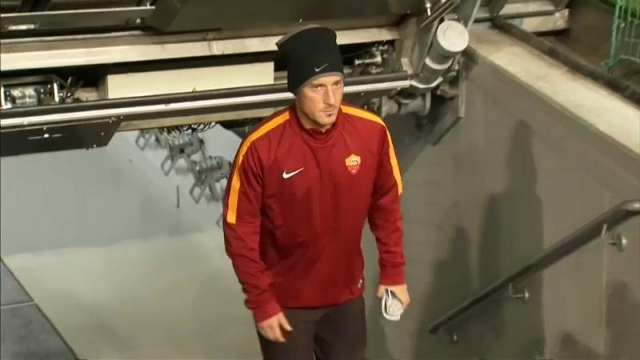 Storico addio di Francesco Totti alla Roma