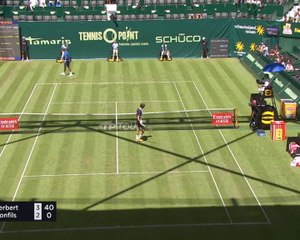 Halle - Herbert domine Monfils au premier tour