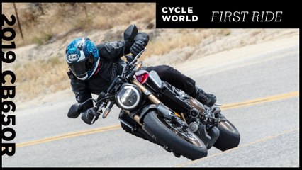 2019 Honda Cb650R First Ride