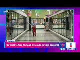 Este es el divertido baile de un abuelo con su nieto en un supermercado | Noticias con Yuriria