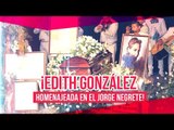 Así fue el homenaje a la actriz Edith González en el teatro Jorge Negrete