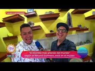 ¡Sajid fue a visitar un museo subterráneo en el Estado de México! | Sale el Sol