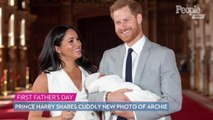 Prince Harry Shares Cuddly New Photo of Archie While Celebrating His First Father's Day