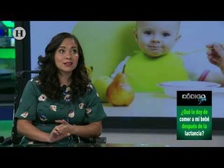 ¿Qué debe comer un bebé después de la lactancia?