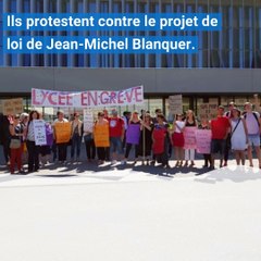 Grève de la surveillance du bac : à Haguenau, les élèves soutiennent leurs profs