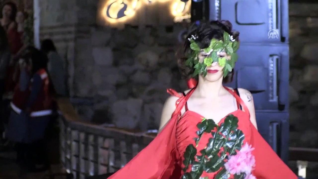 'Geri dönüşüm' defilesi - AMASYA