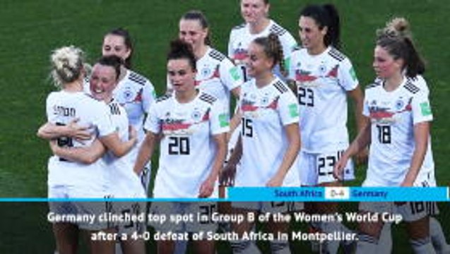 Fast Match Report - South Africa 0-4 Germany