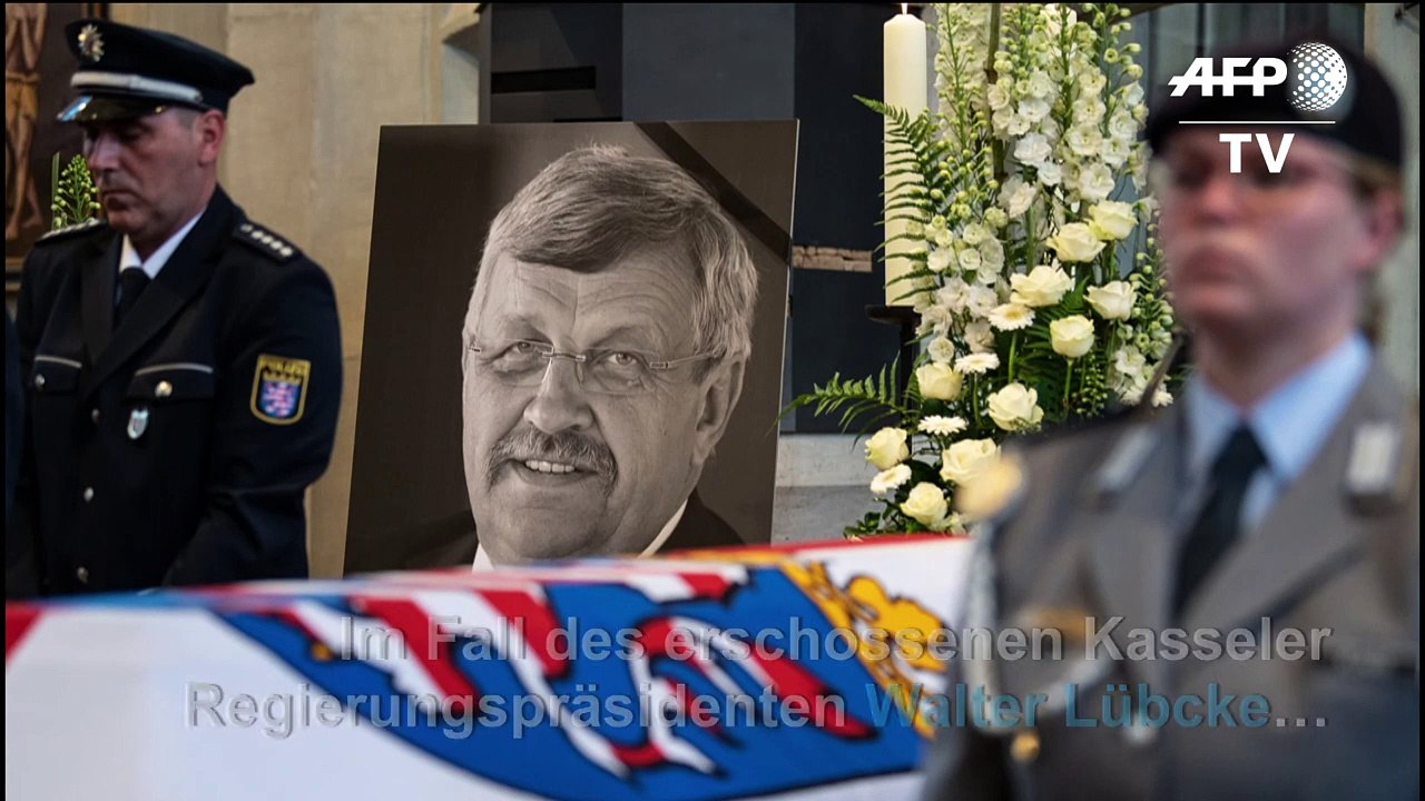 Mordfall Lübcke: Ermittler gehen von rechtsextremem Hintergrund aus