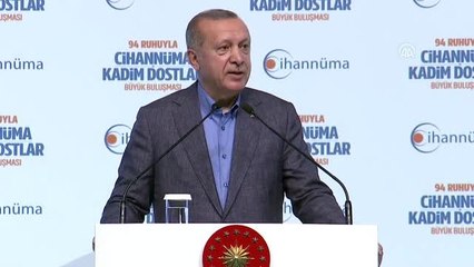 Erdoğan: "Milletin inancıyla, İstanbul'un tarihiyle kavgalı azgın azınlığın bu şehrin dokusunu,...