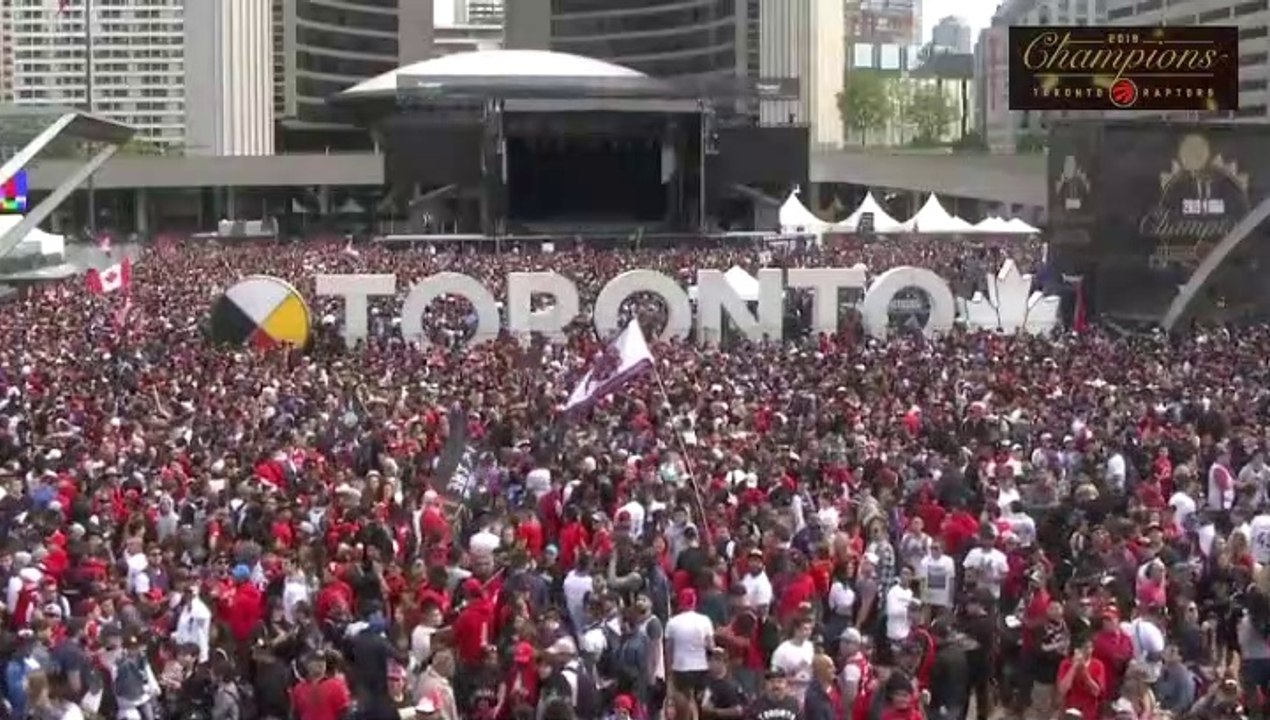 Toronto Raptors Full NBA Championship Parade Celebration 2019!