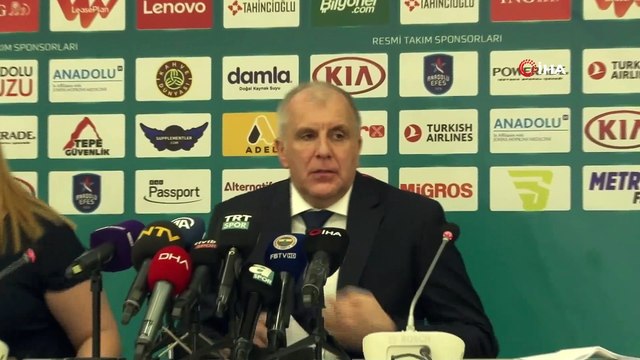 Zeljko Obradovic: “Efes bizden daha iyiydi”