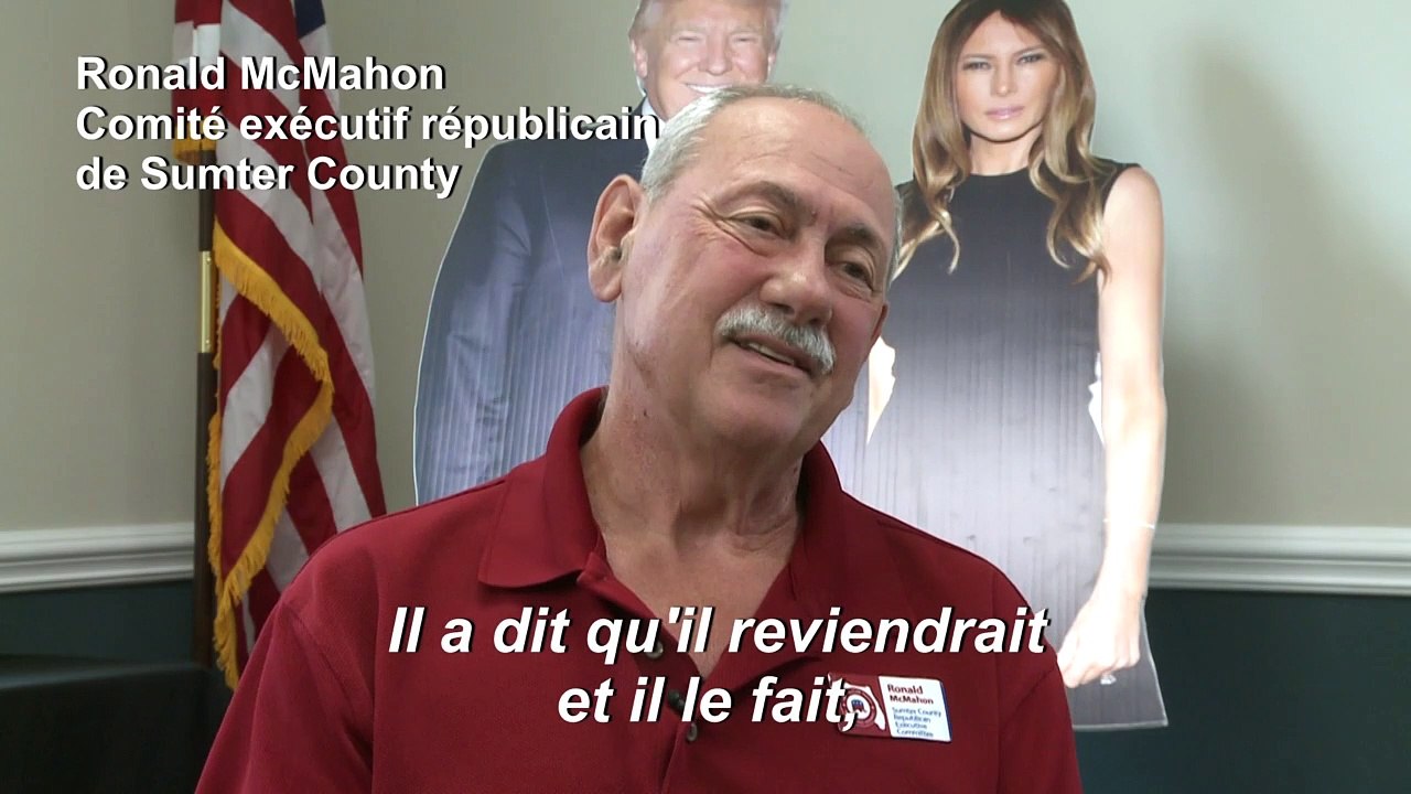 Trump lance sa campagne dans le "Disneyland" des retraités républicains de Florid