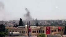 YPG/PKK'nın sözde asayiş binasının önünde saldırı - MARDİN