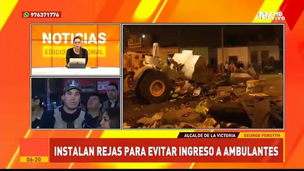 Milagros Leiva le pregunta a George Forsyth