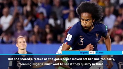 Fast Match Report - Nigeria 0-1 France