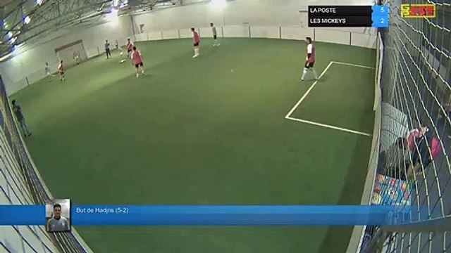 But de Hadjris (5-2) - LA POSTE Vs LES MICKEYS - 17/06/19 21:00 - LIGUE 4 - Poitiers Game Parc