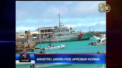 Jarrín indicó que en Galápagos no se construirá base militar