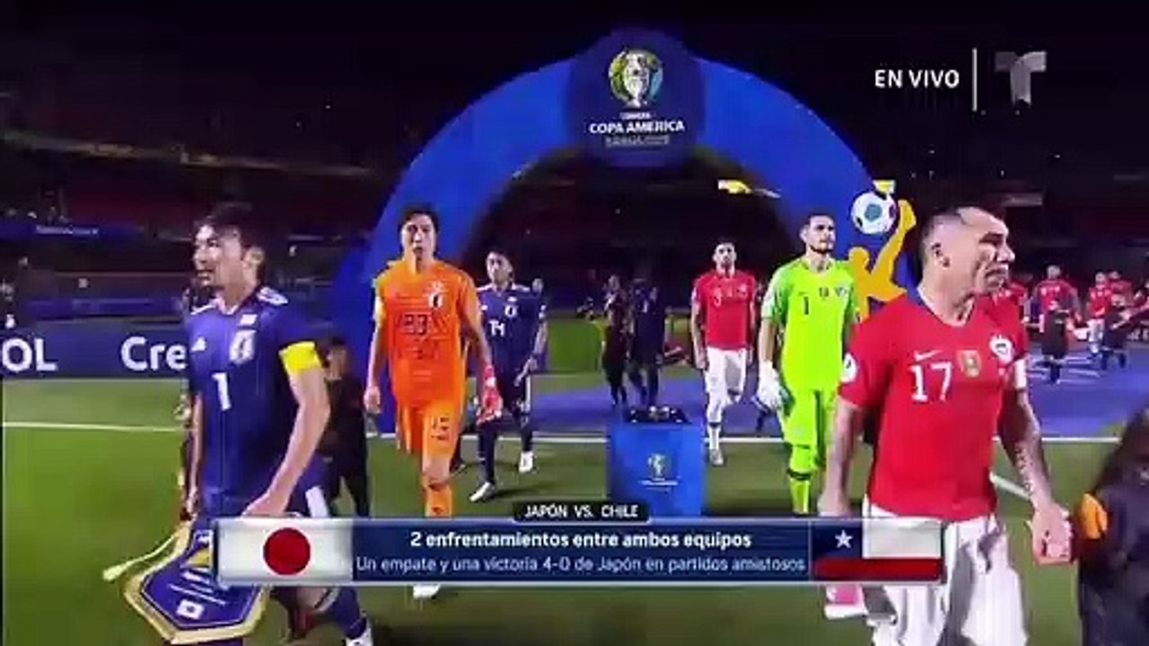 0-4 All Goals Highlights HD - Japan Vs Chile - Copa América 17.06.2019