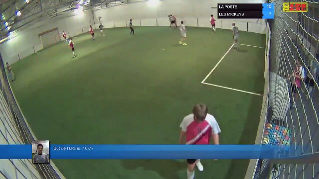 But de Hadjris (10-7) - LA POSTE Vs LES MICKEYS - 17/06/19 21:00 - LIGUE 4 - Poitiers Game Parc