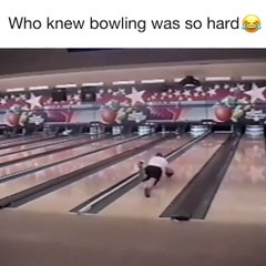 Who knew Bowling was so hard! Fun moments when playing with Bowling