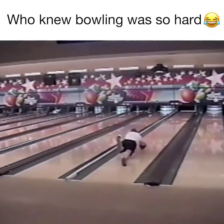 Who knew Bowling was so hard! Fun moments when playing with Bowling