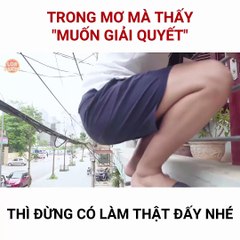 Đừng bao giờ tin vào giấc mơ