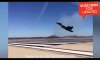 crazy pilot flying jet plane with crazy skill