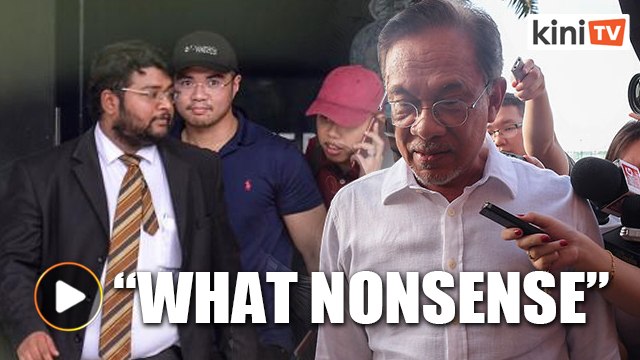 What nonsense is this? - Anwar tells reporter for linking sex video to PKR factionalism