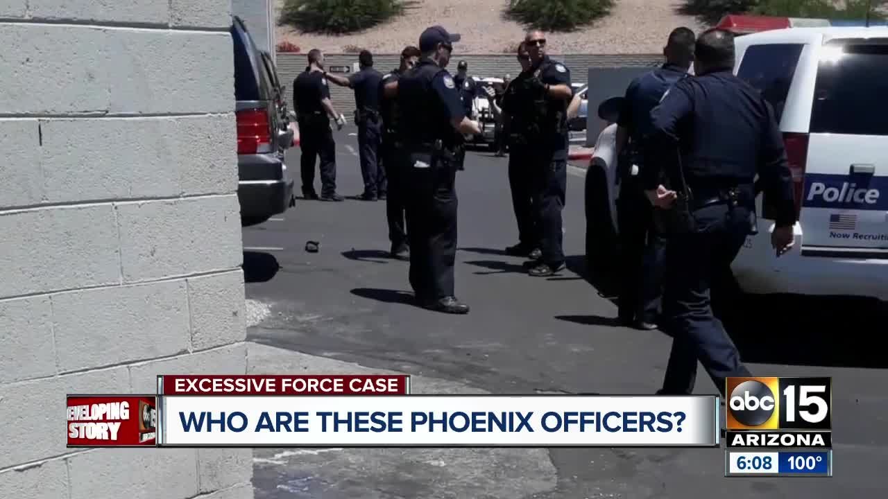 Who are Phoenix officer involved in shoplifting incident