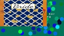 [MOST WISHED]  Bride: Wedding Organizer Checker List To Do List Wedding Planner 8x10: Volume 3