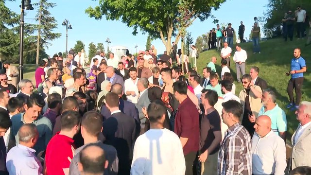 Cumhurbaşkanı Erdoğan, Nakkaştepe Millet Bahçesi'ni gezdi (2) - İSTANBUL