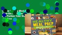 Online Healthy Meal Prep: Time-Saving Plans to Prep and Portion Your Weekly Meals  For Free