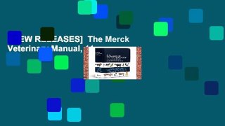 [NEW RELEASES]  The Merck Veterinary Manual, 11e