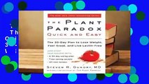 Trial New Releases  The Plant Paradox Quick and Easy: The 30-Day Plan to Lose Weight, Feel Great,