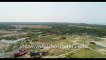 Sunama Park, Susni Island Mangroves, Bakkhali Sunset Point , West Beach Side , Kargil Beach , Frasergunj Harbour, West Bengal,  Bay of Bengal , India  -Aerial stock footage 4K-