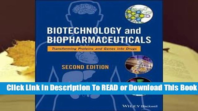 [Read] Biotechnology and Biopharmaceuticals: Transforming Proteins and Genes Into Drugs For Trial