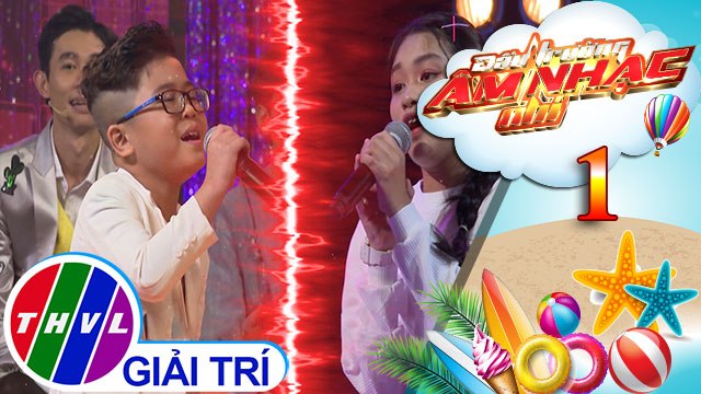 THVL | Đấu trường âm nhạc nhí - Tập 1[4]: Thằng cuội - Quốc Dương, Khánh Ngọc