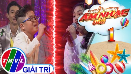 THVL | Đấu trường âm nhạc nhí - Tập 1[4]: Thằng cuội - Quốc Dương, Khánh Ngọc