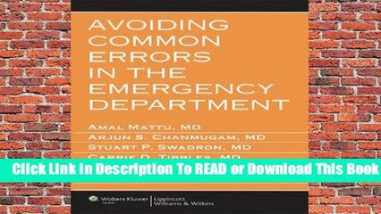 Online Avoiding Common Errors in the Emergency Department  For Trial