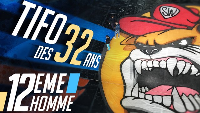 12e hOMme | Le tifo des 32 ans des South Winners 87