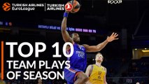 2018-19 Turkish Airlines EuroLeague: Top 10 Team Plays!