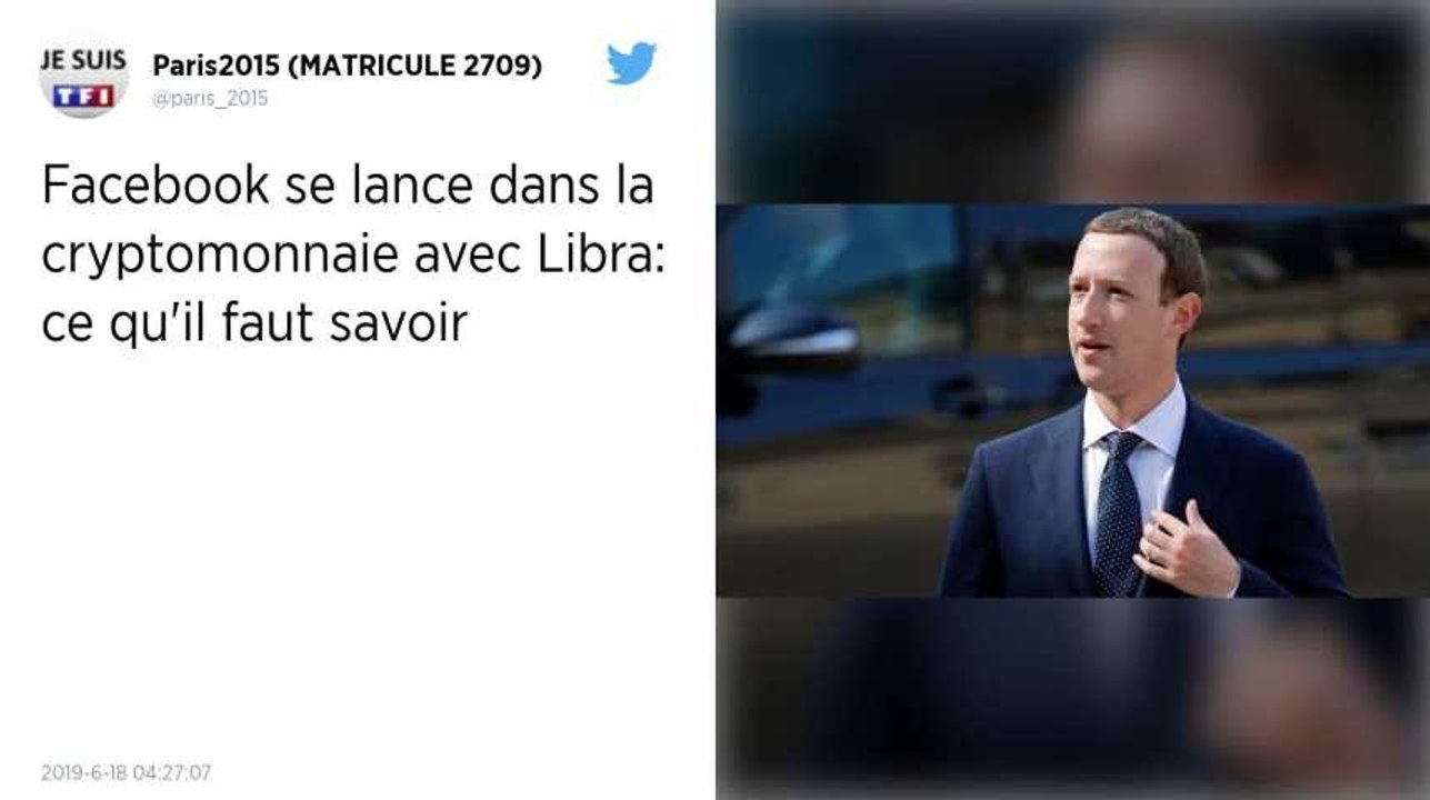 Facebook. Ce que l’on sait sur « Libra », le projet de monnaie virtuelle du géant américain