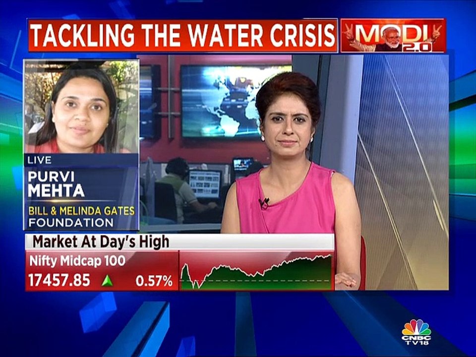 Water shortage in prominent agriculture states has been acute, says Purvi Mehta of Bill and Melinda Gates Foundation