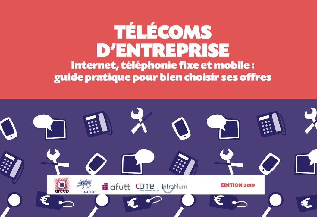Télécoms d'entreprise : Internet, téléphonie fixe et mobile : présentation du guide pratique pour bien choisir ses offres - Edition 2019