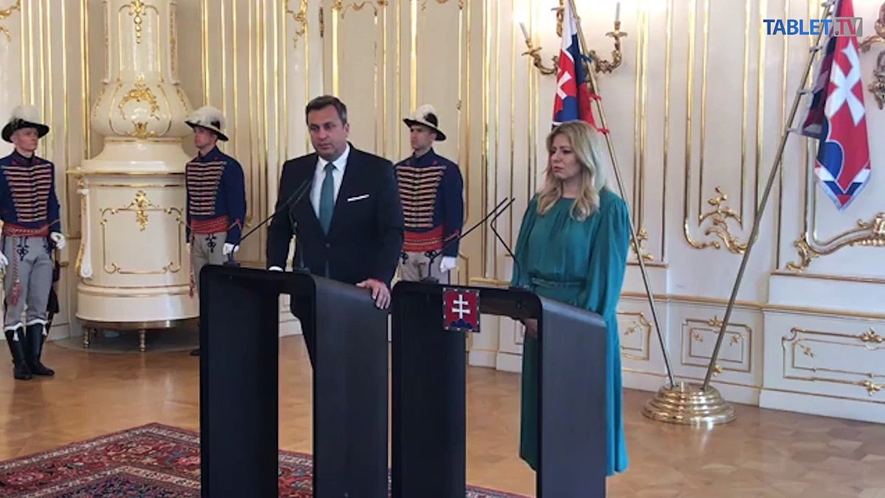ZÁZNAM: Brífing prezidentky Z. Čaputovej a predsedu NR SR A. Danka