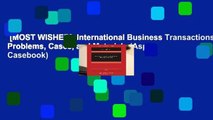 [MOST WISHED]  International Business Transactions: Problems, Cases, and Materials (Aspen Casebook)